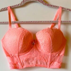 Victoria’s Secret Dream Angels Padded Underwire Balconette Bustier, 34D